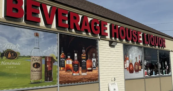 Beverage House Liquor store is open for business.